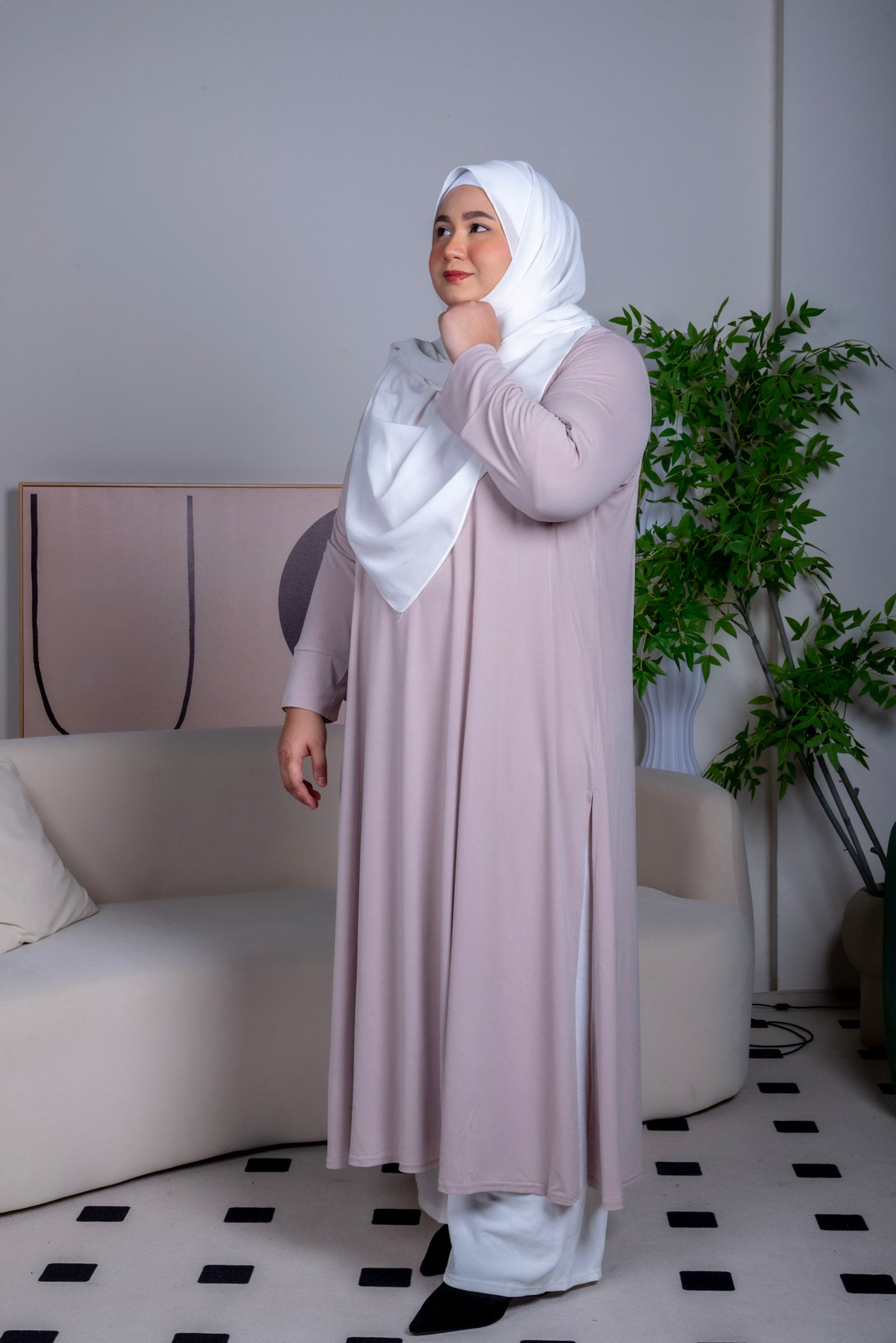 Azalea Tunic in Nude