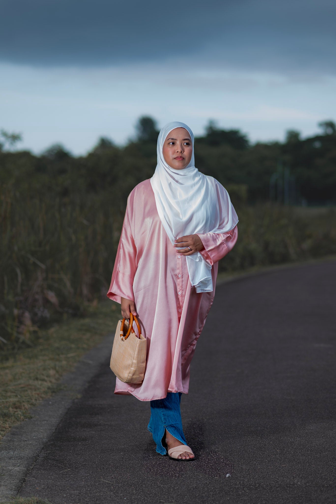 Aayla Top In Baby Pink