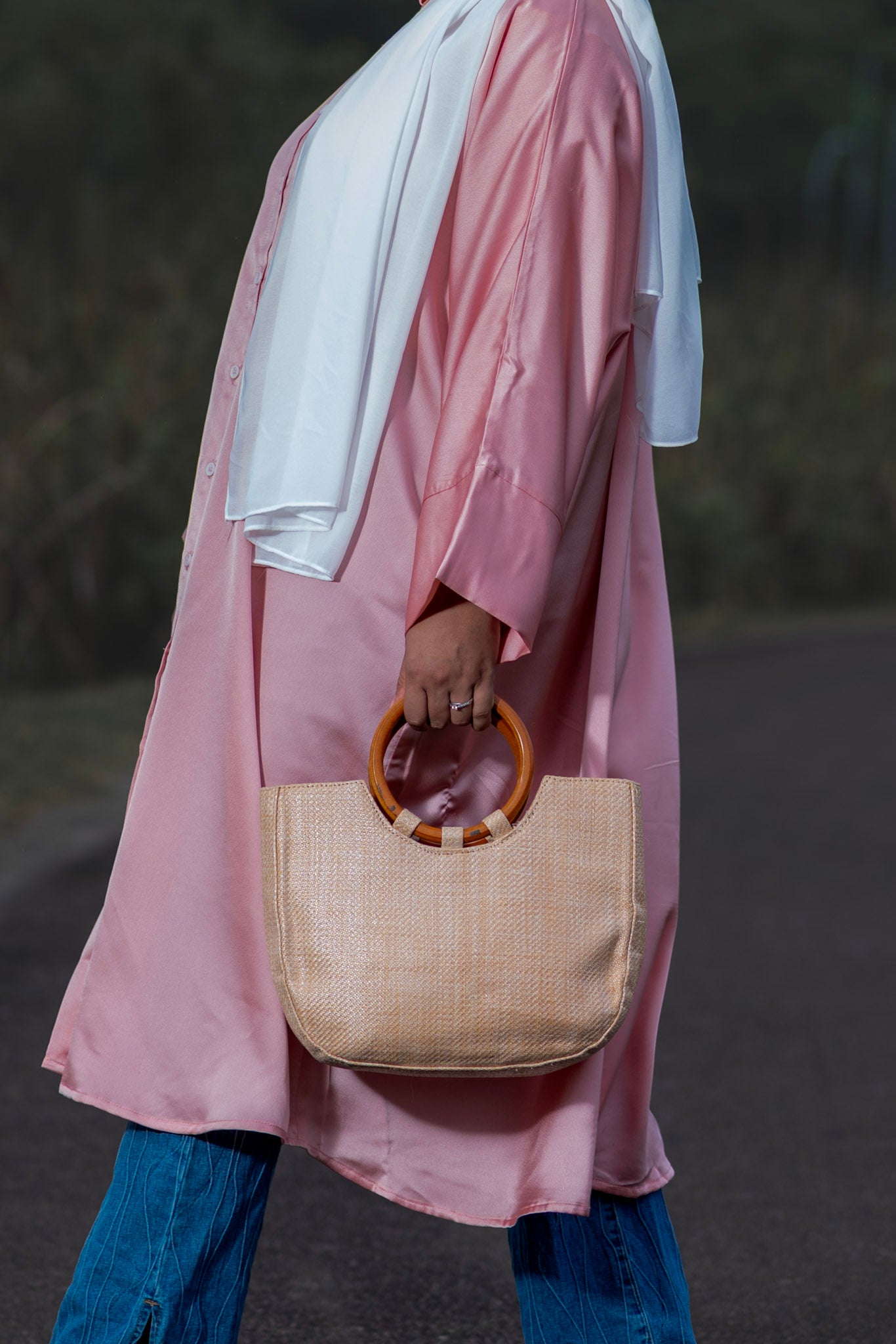 Aayla Top In Baby Pink