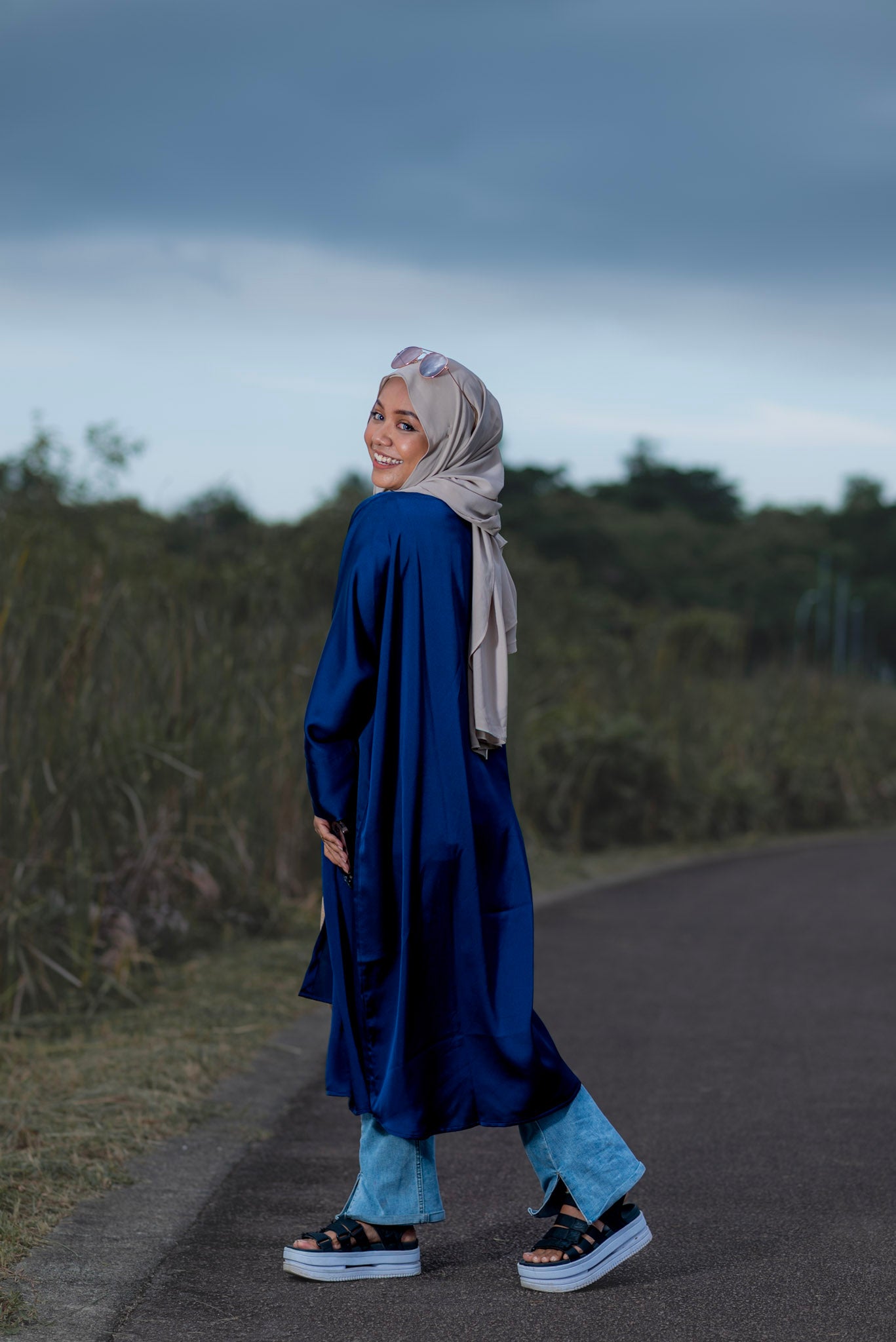 Aayla Top in Royal Blue