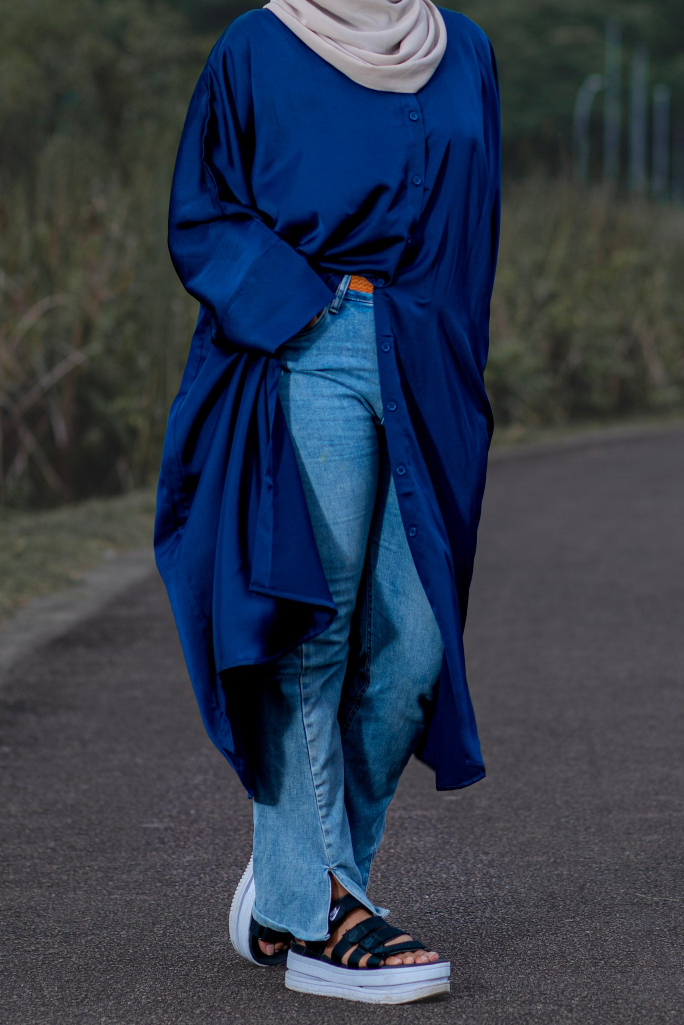 Aayla Top in Royal Blue