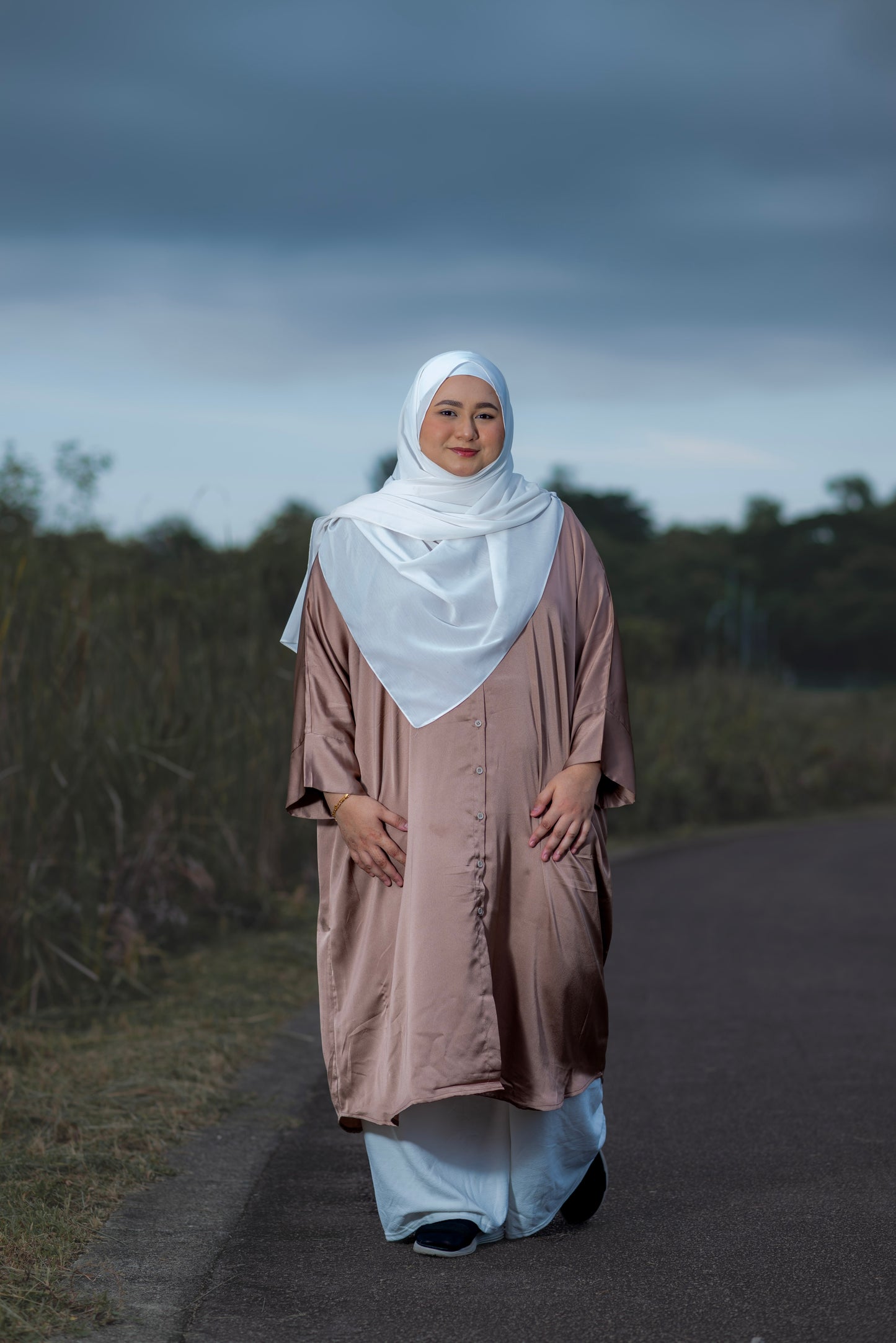 Aayla Long Top in Bronze