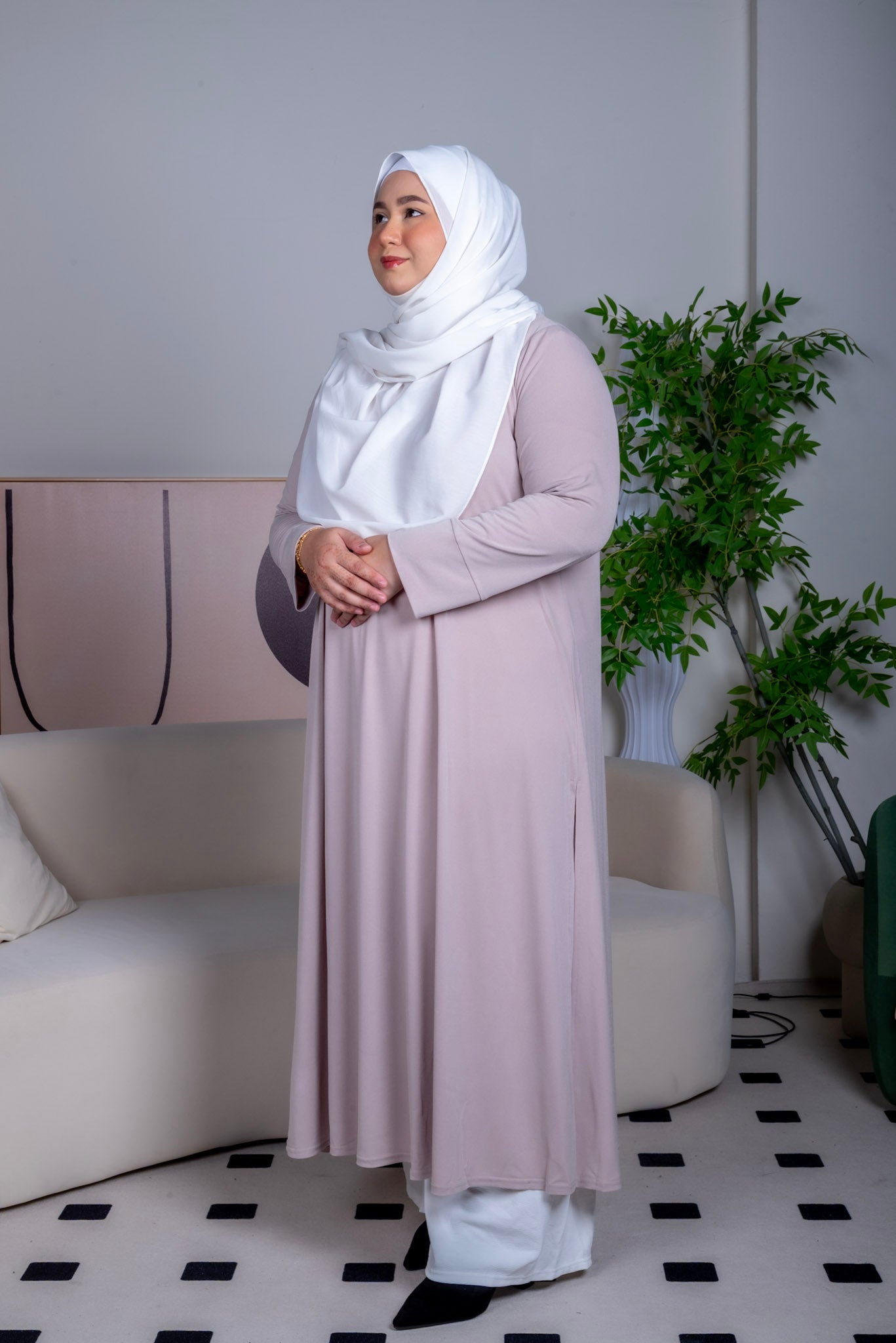 Azalea Tunic in Nude