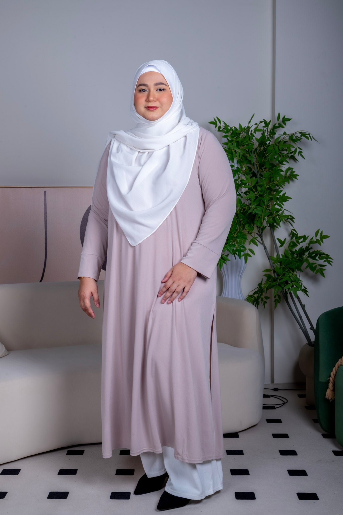 Azalea Tunic in Nude